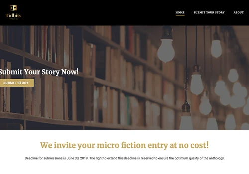 Tidbits Writing Web Design