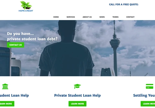 Hope Credit Web Design