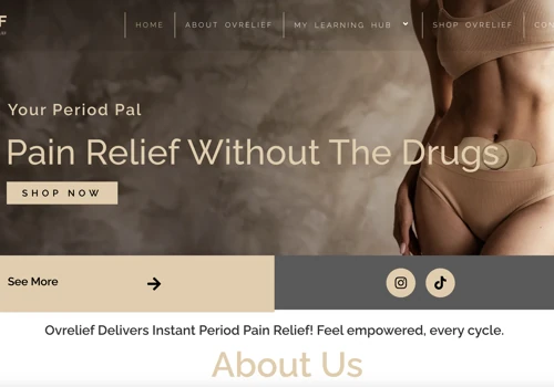 Women Health Ecom: Website Design & Development