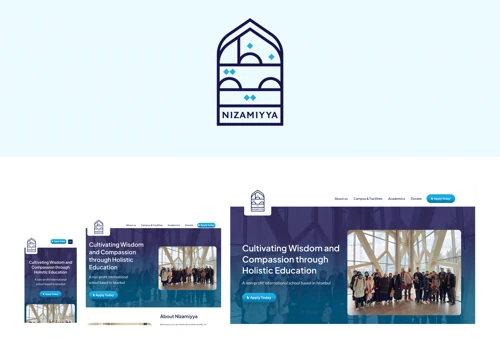 Nizamiyya Website Redesign