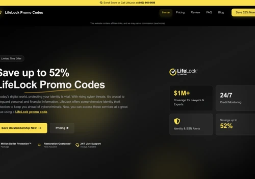 LLPromocodes Website