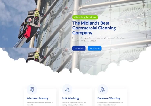 High-Speed Website & Local SEO for MINT Commercial
