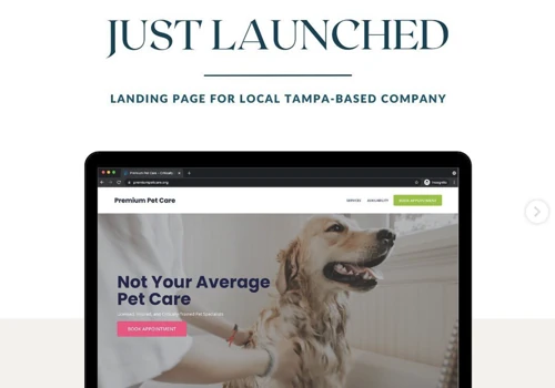 Web Design to Save Local Tampa Business 60+ Hours Per Week