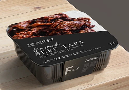 Sky Gourmet Beef Tapa Packaging Design