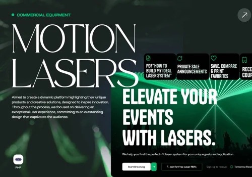 MotionLasers – Precision at the Speed of Light
