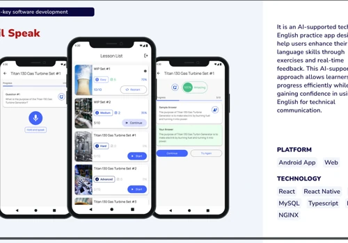 Oil Speak - AI Powered Speaking Assistant