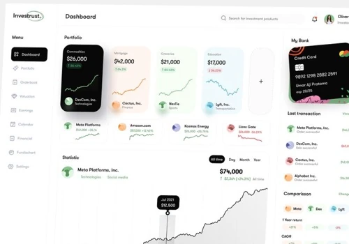 Fintech Mobile App For A US Crypto Based Startup
