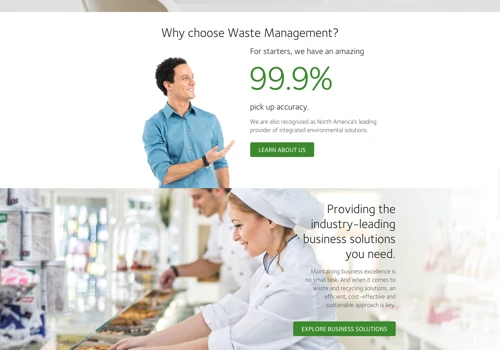Waste Management core business app