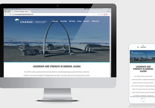 CLIMATE OF CHANGE - Branding and Website design