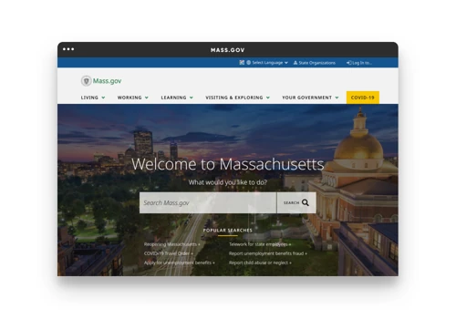 Project with Commonwealth of Massachusetts