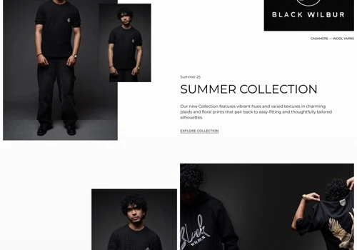 Black Wilbur: Monochrome Urban Fashion