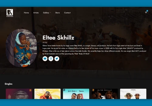Krisvosa Website