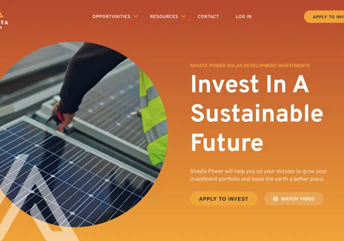 Shasta Power Website Redesign