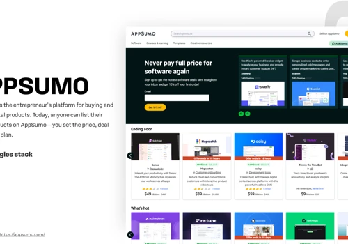 App Sumo Website & Design
