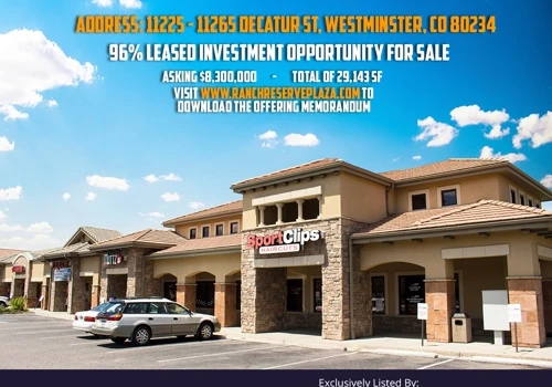 Leasing and Sale of Shopping Center