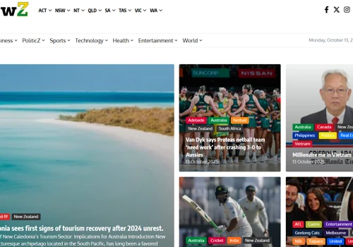 Design a news website with API integration