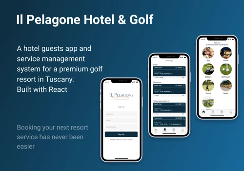 Hotel Guests App and Services Management System