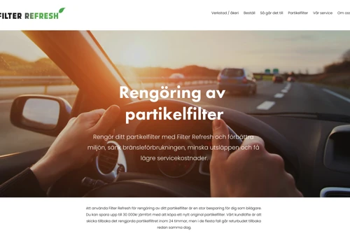 Webdesign / SEO / PPC for Filter Refresh