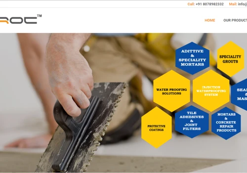 Construction Company Website