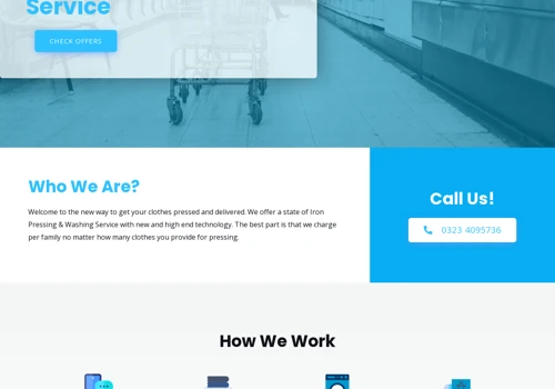 PressMyCloth Website and SEO Strategy