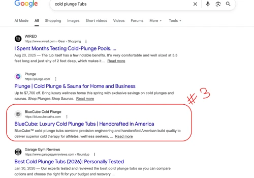 eCommerce SEO - Ranked on Top of the SERP