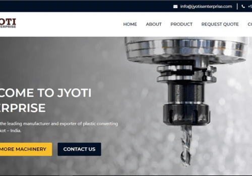 Jyoti Enterprise Website Development