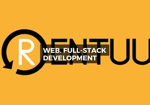 Equipment rental website. Full-stack development.