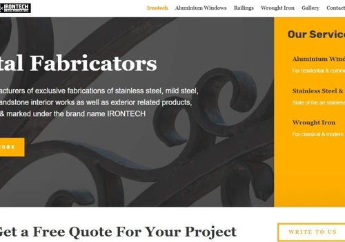 (client) IronTech - Metal fabricators