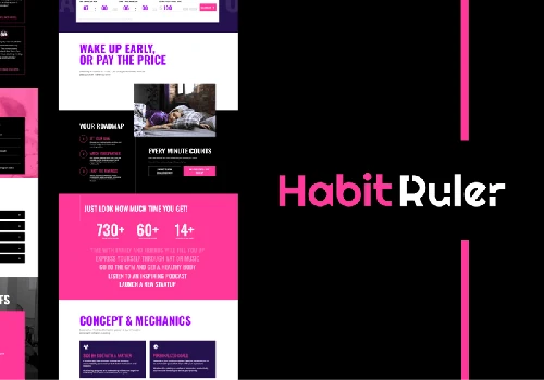 Habit Ruler – Morning Productivity Website
