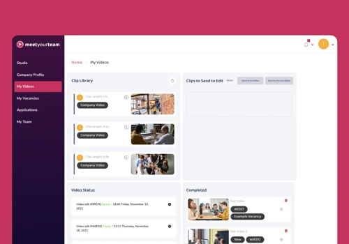 No-Code Solution Development for Video Recruitment