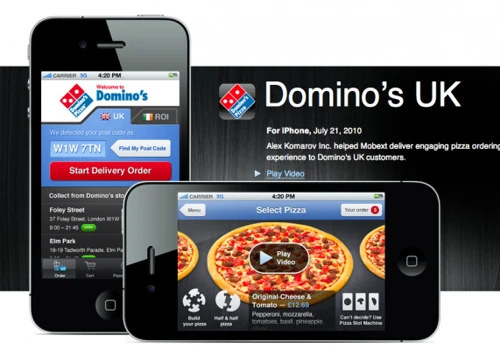 Moible App Development for Domino's UK