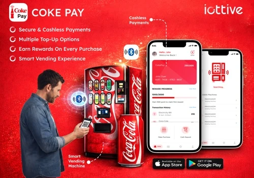 CokePay: Smart Contactless Vending Payment Machine