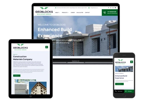 Web Development & Digital Marketing for GEOBLOCKS