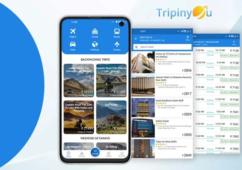 Tripinyou - Travel Booking Application