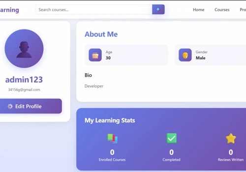 E-learning platform