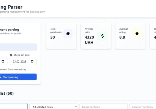 Parser and Analytics Module For CRM System