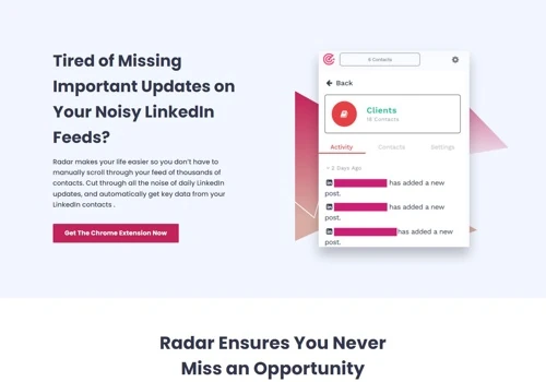 Radar: Keep Track of LinkedIn Updates