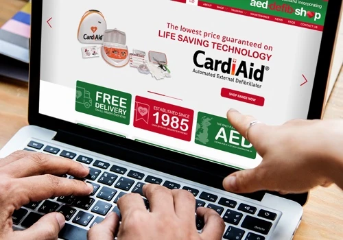 AED / Defib eCommerce website & Marketing