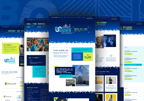 BSides Belgrade: Branding, Web & Marketing