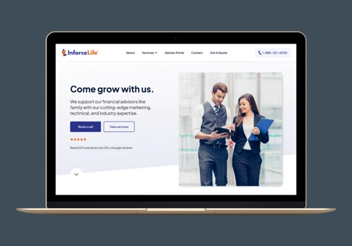 Inforce Life (Web Design)