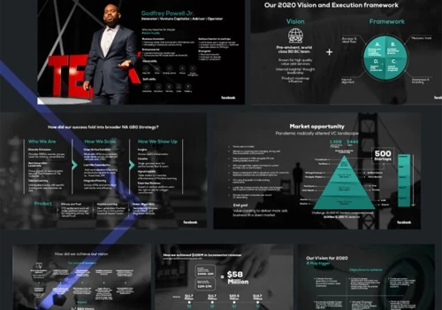 VC Lead Pitch Deck Presentation Design