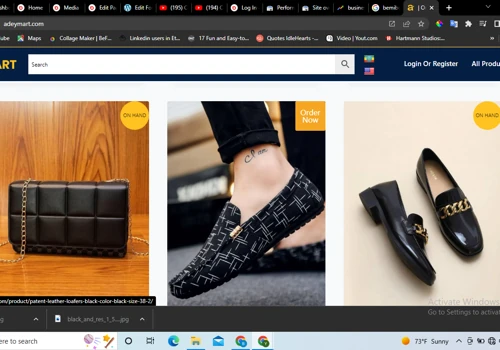 ecommerce website portfolio