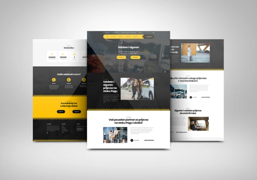 Taxi Dominik Website