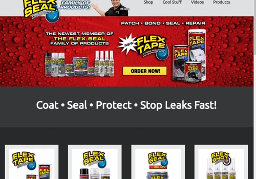Flex Seal User Experience Refactoring