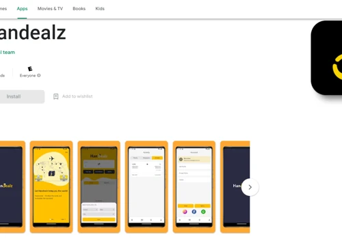 Handealz Mobile Application