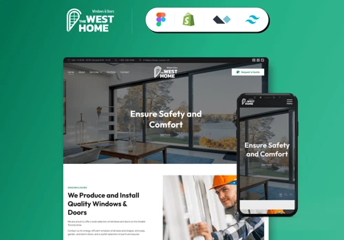 Shopify store - The West Home