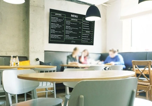 Cafeteria Signage