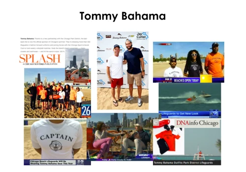 Tommy Bahama Dresses Chicago's Lifeguards