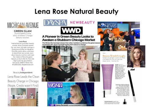 Lena Rose...the First Green Beauty Boutique
