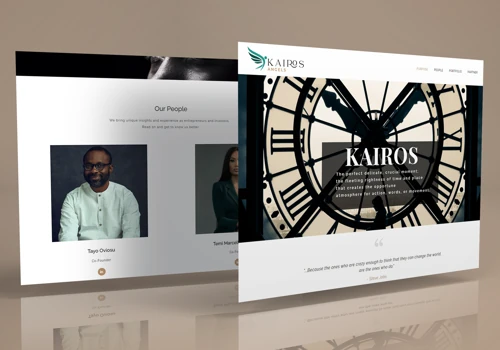 Kairos Angels Website Design